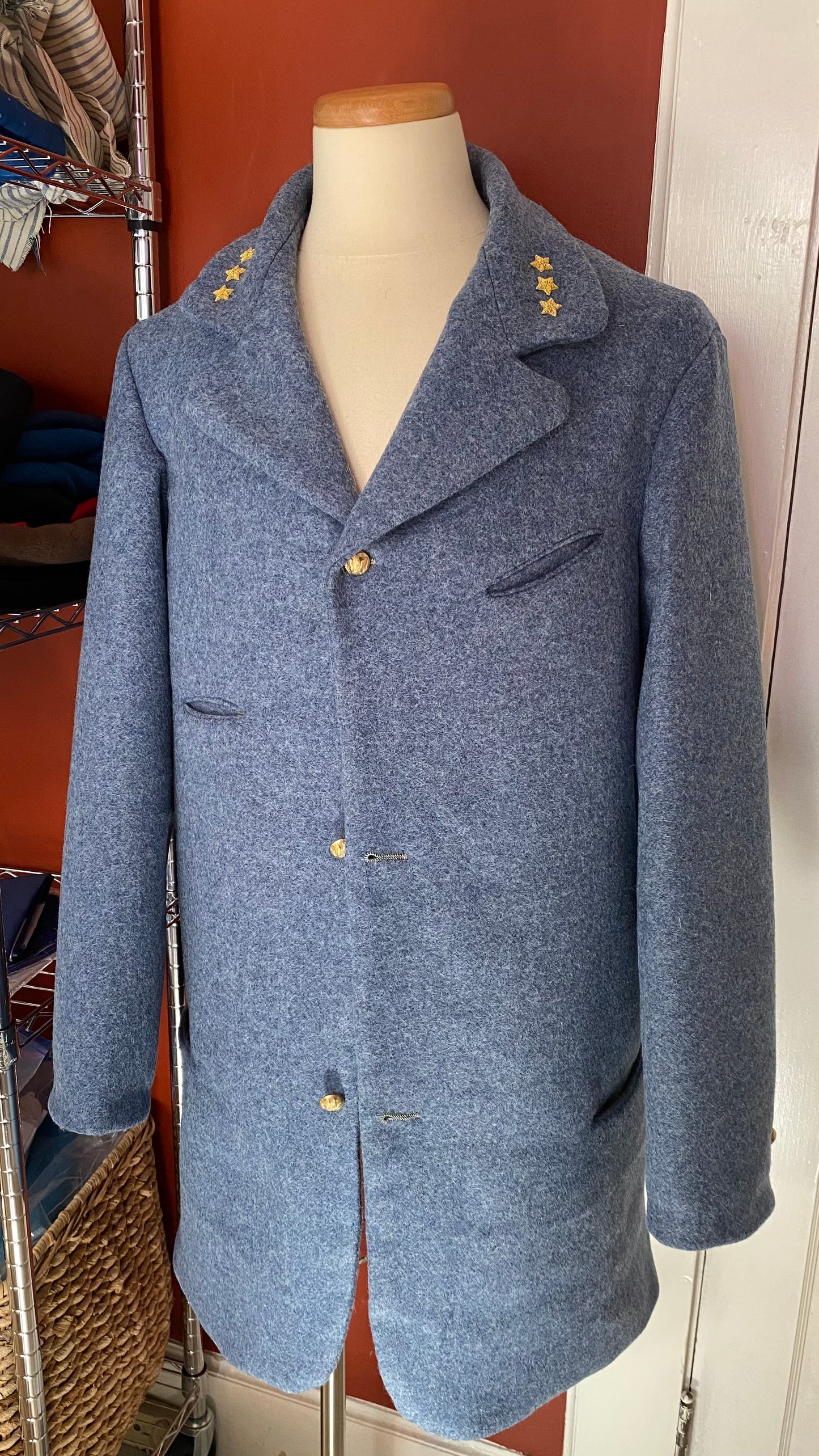 Confederate Officer Sack Coat