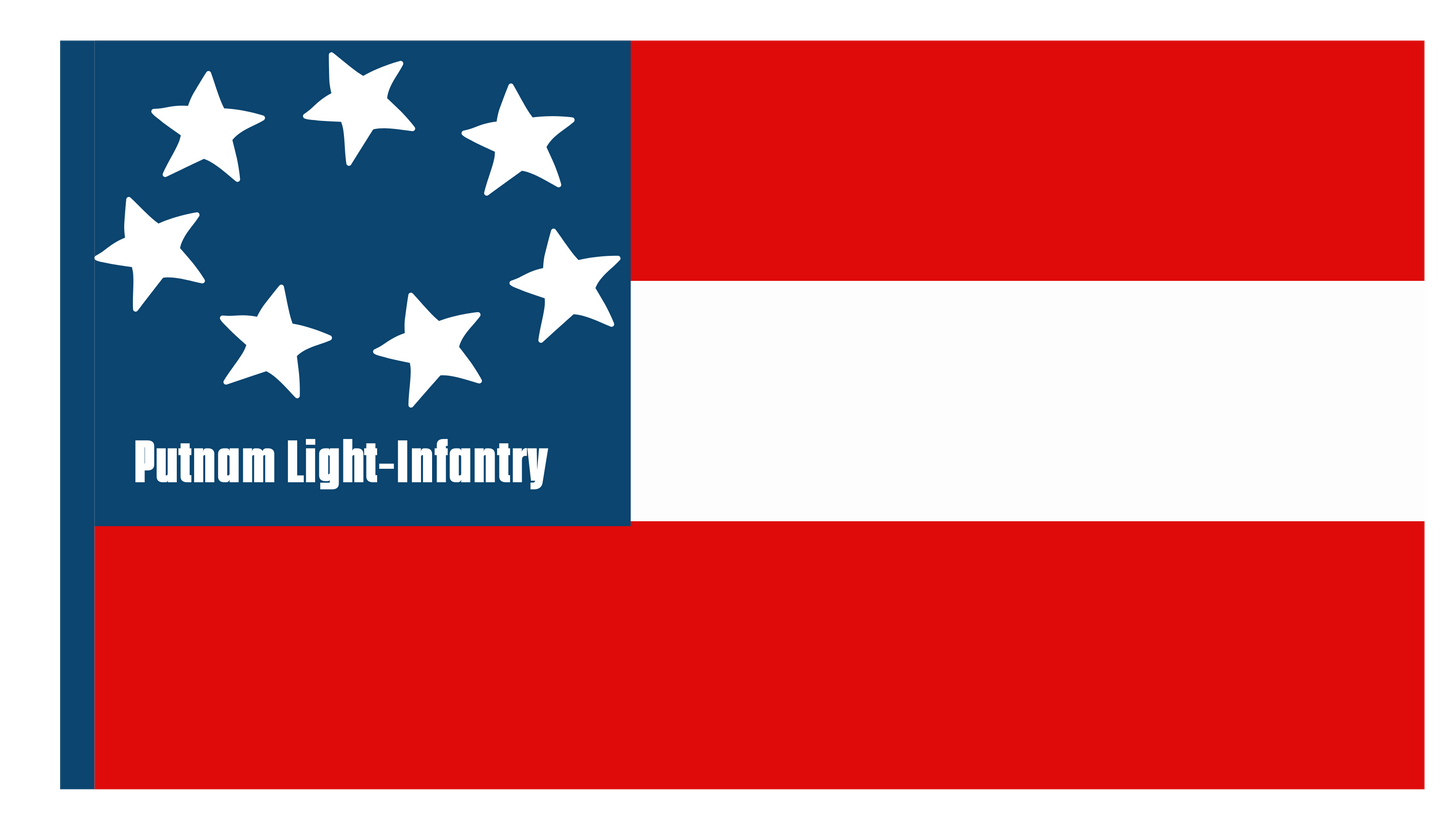 12th Georgia Infantry - Company G - Putnam Light Infantry House Flag