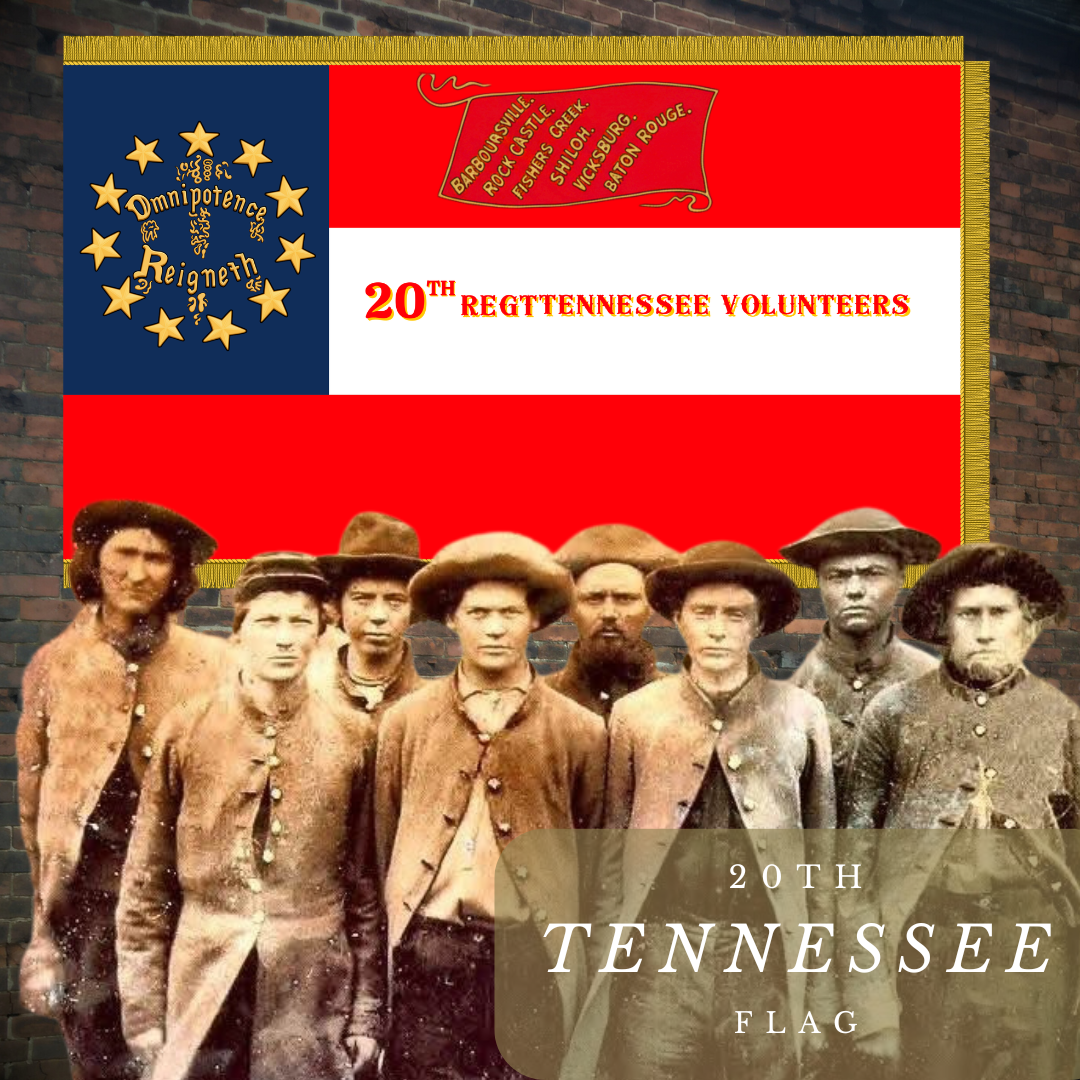 20th Tennessee Infantry Flag