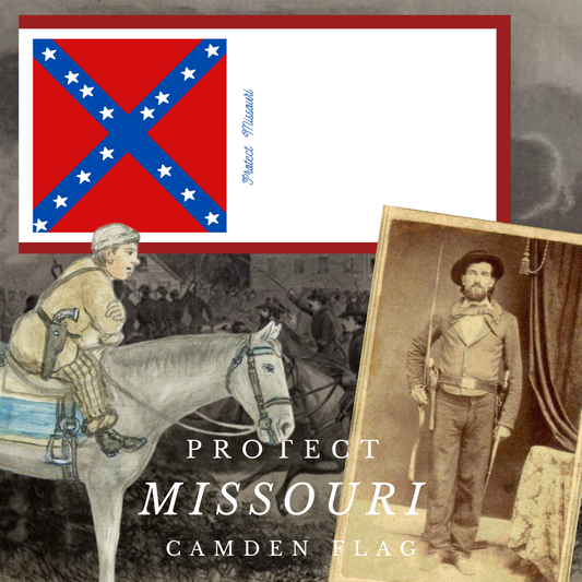 "Protect Missouri"- Camden Point, Missouri "2nd National" Flag  Stickers