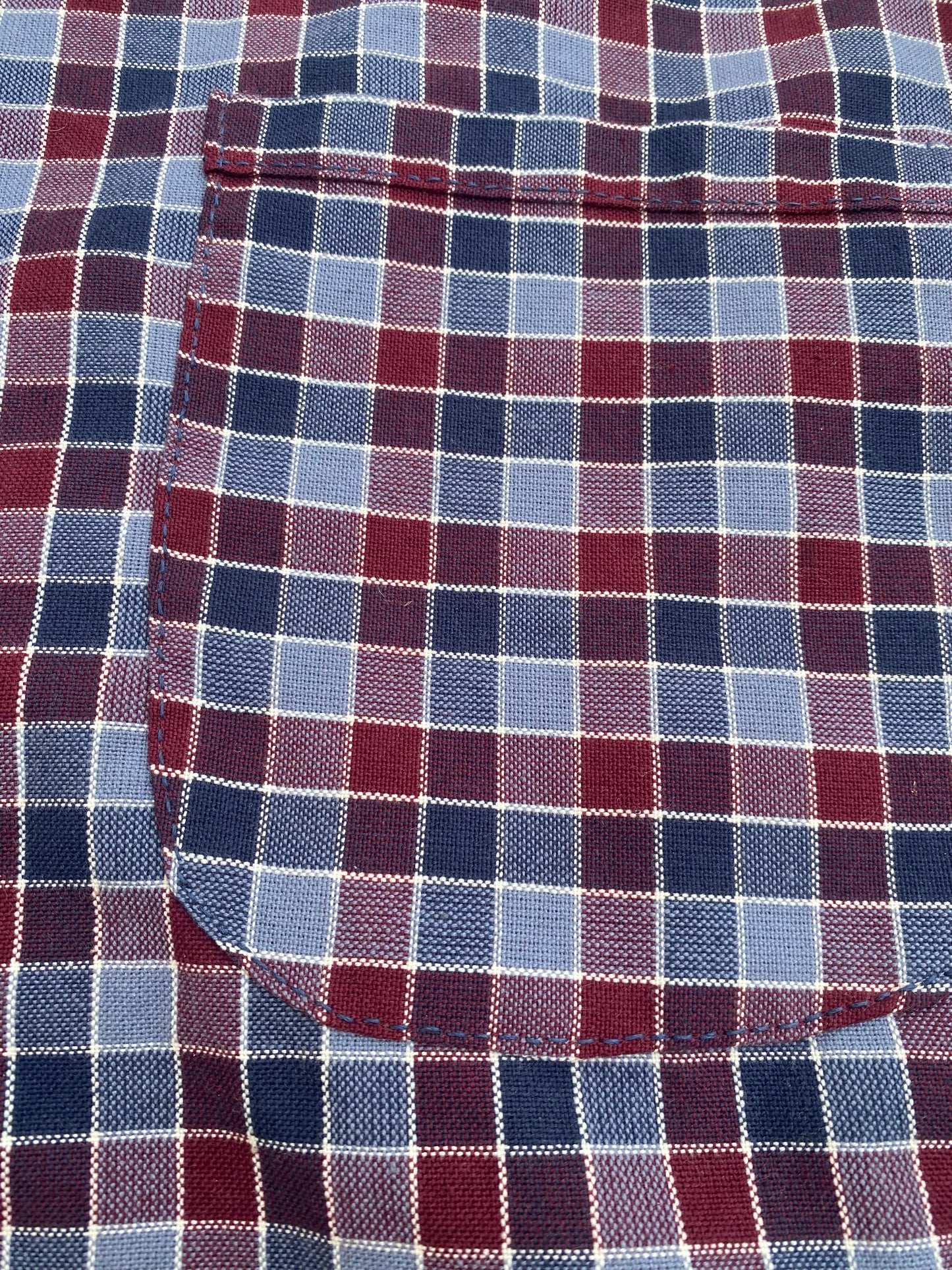 "Sent from Home" Shirt - Plaid