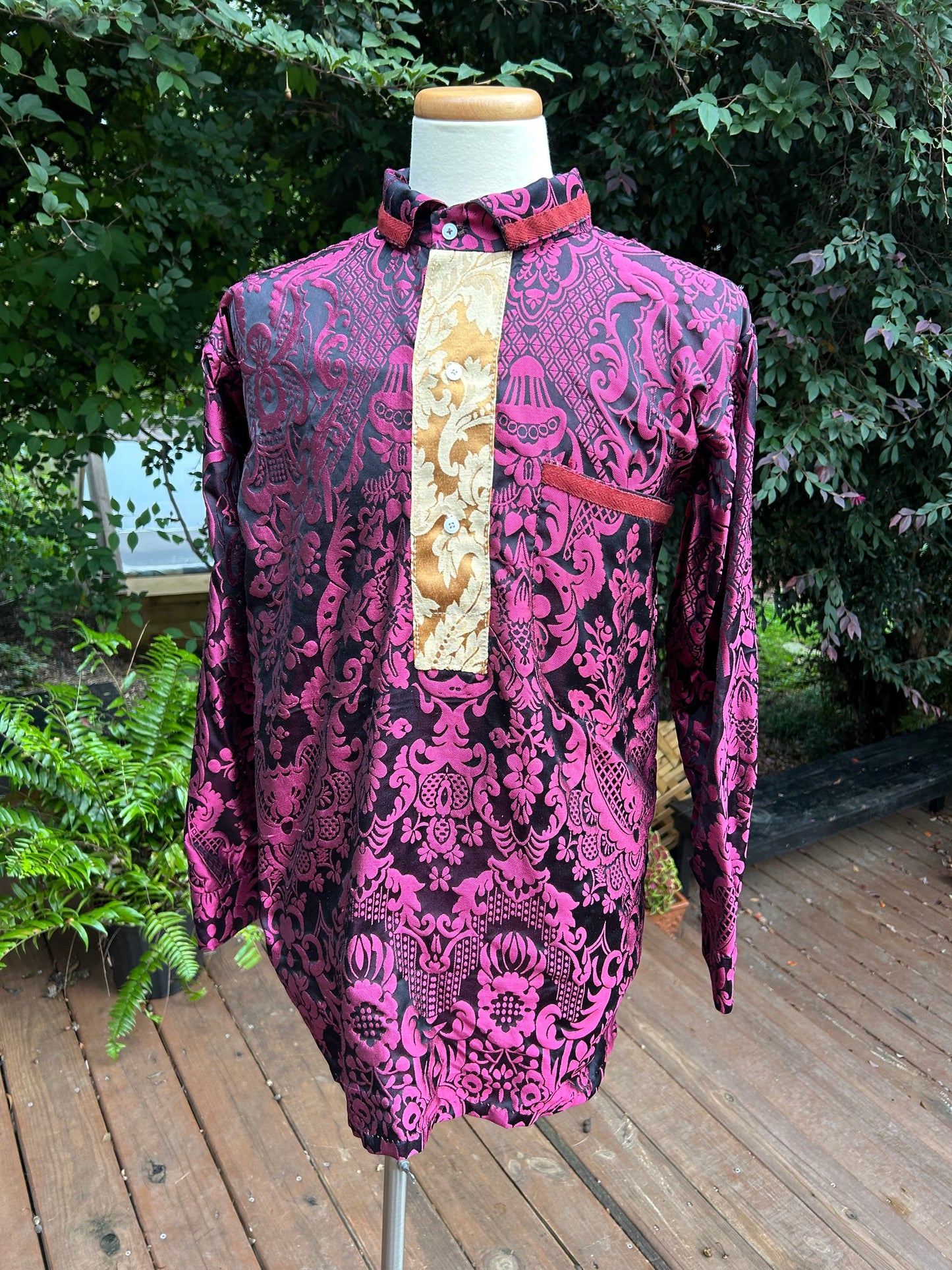 Paisley Confederate Shirt