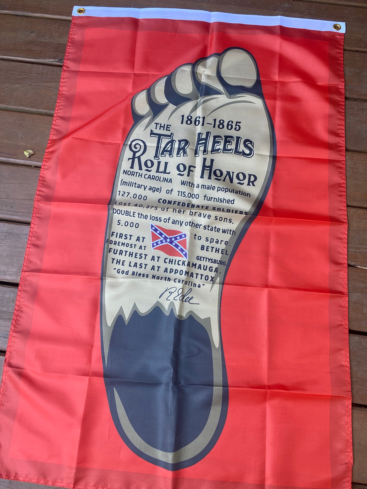 "Tar Heel State" - North Carolina Flag