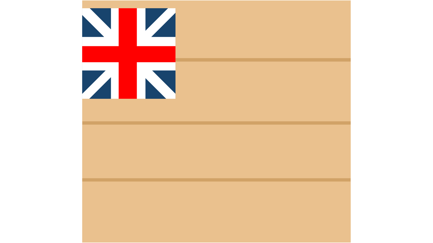 "Union Flag" Captured at Monmouth Sticker/Magnet