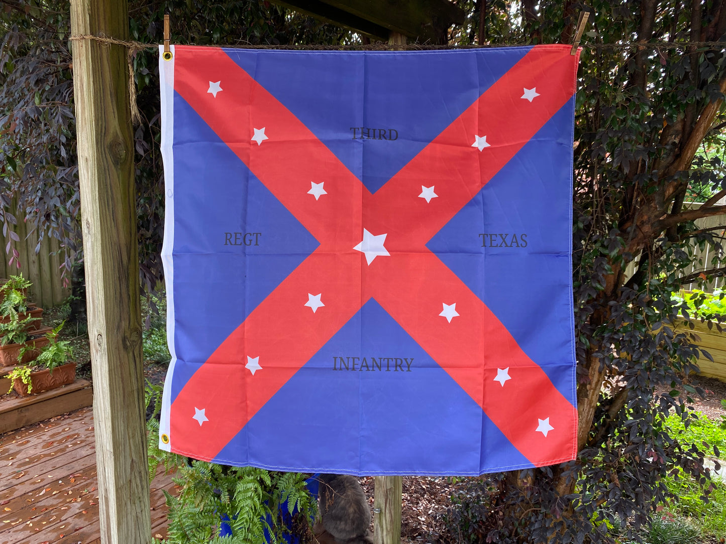 3rd Texas Infantry House Flag