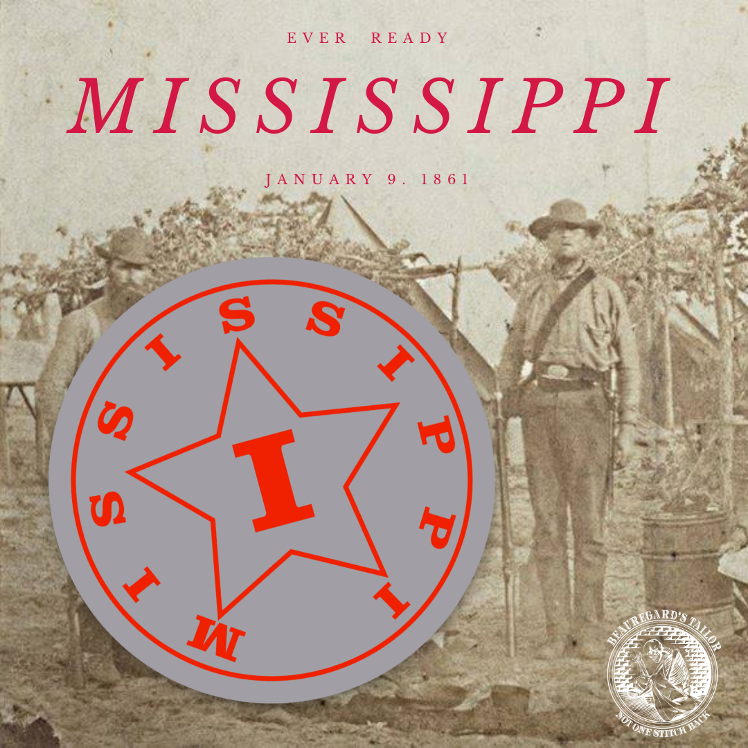 Mississippi Button Stickers