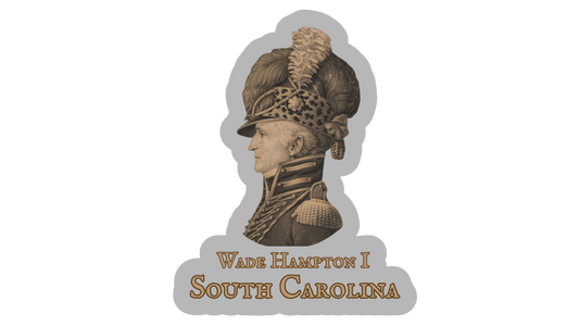 Wade Hampton I Stickers