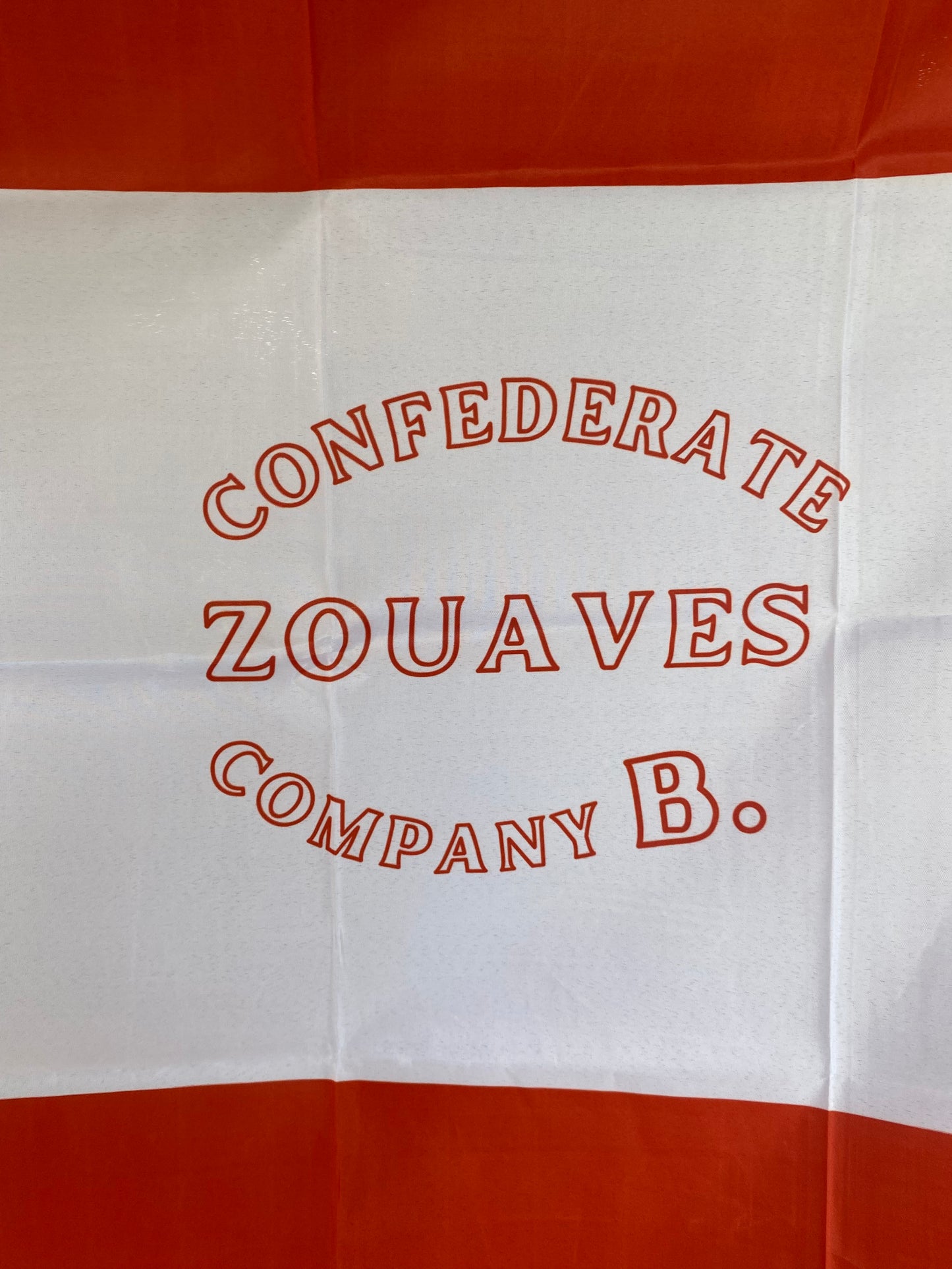 1st Zouave Battalion Louisiana Infantry - Company B Flag