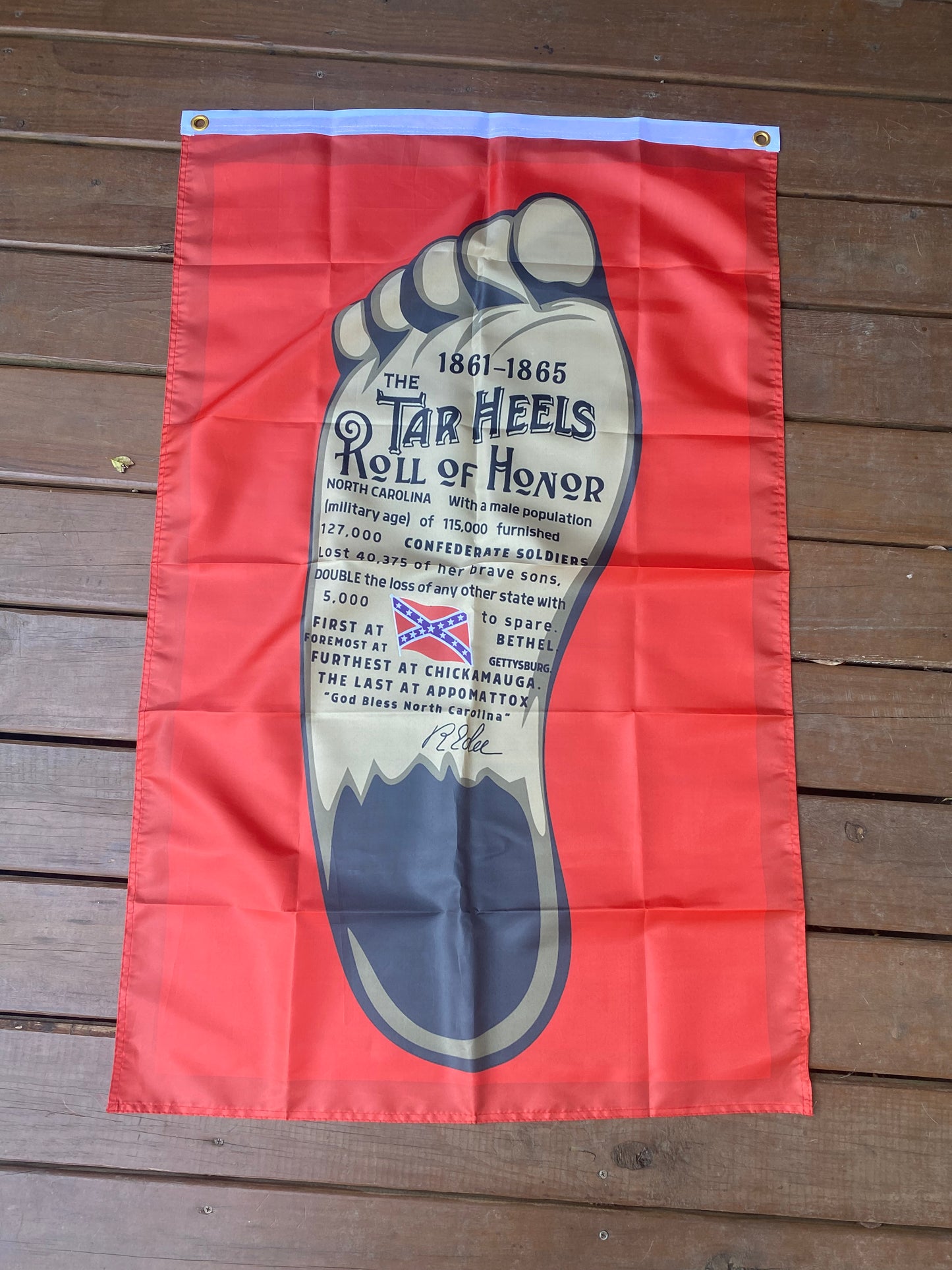"Tar Heel State" - North Carolina Flag