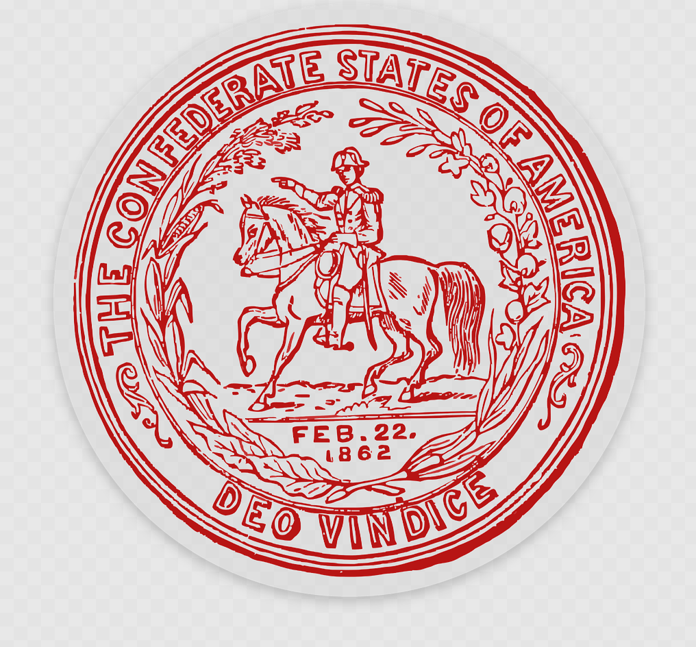 Great Seal of the Confederacy Sticker 1862-1865