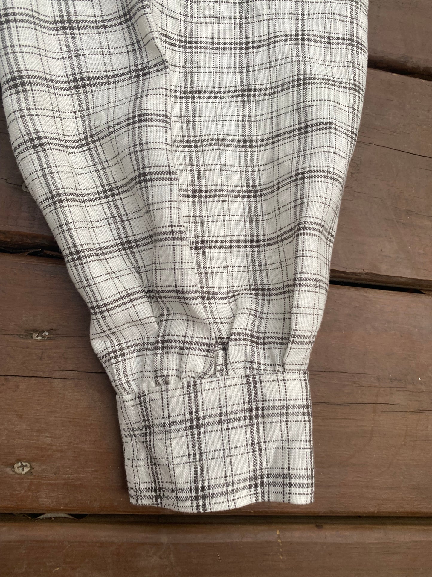 "Sent from Home" Shirt - Plaid