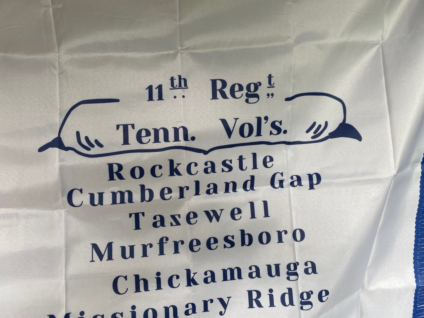 11th Tennessee Infantry 2nd National Flag