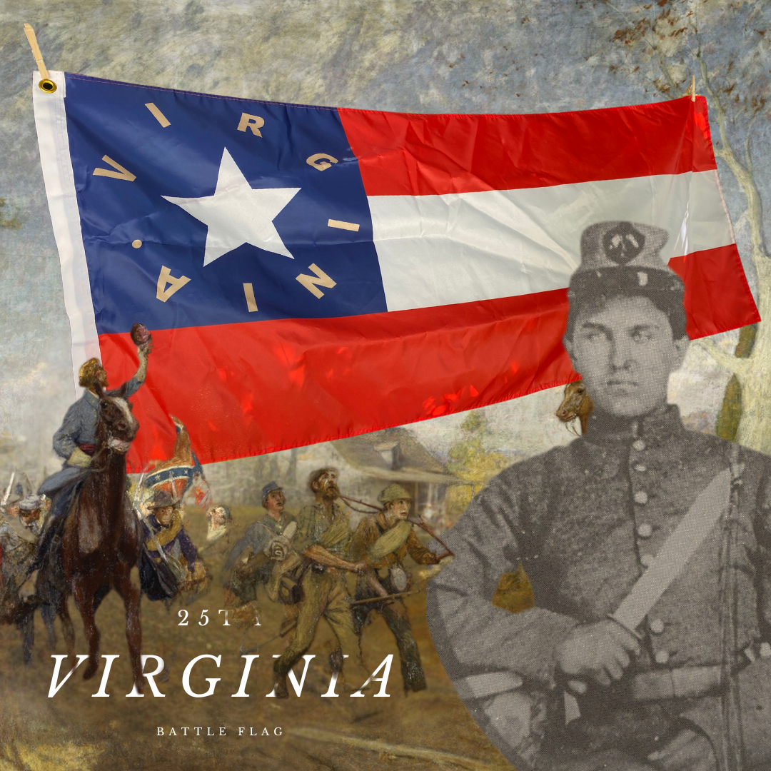 25th Virginia Infantry House Flag