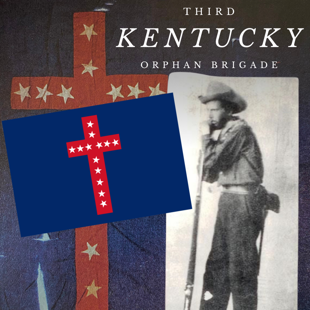 3rd Kentucky Flag - Orphan Brigade Stickers/Magnet