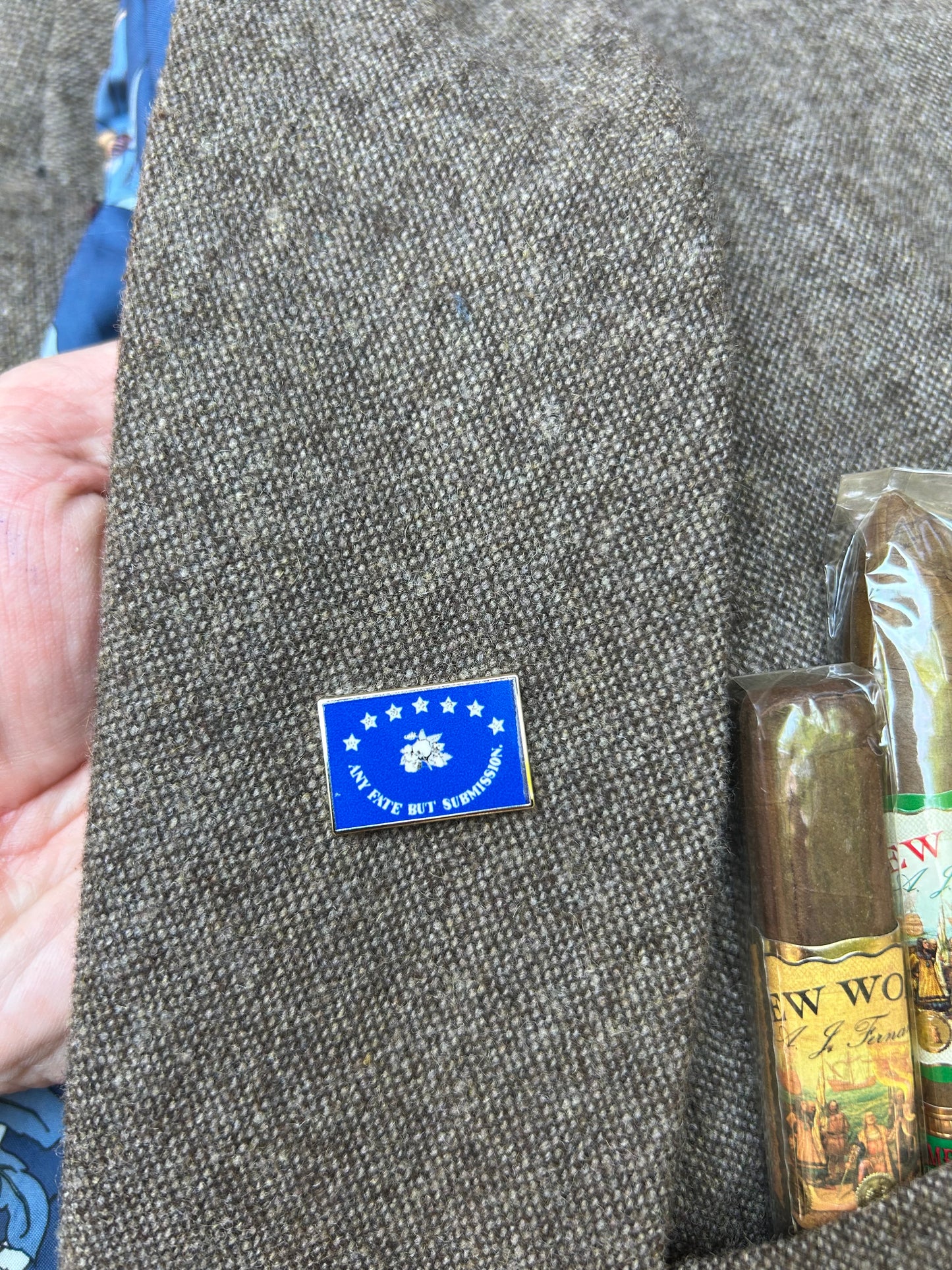 "Any Fate But Submission" Lapel Pin (Close-Out)