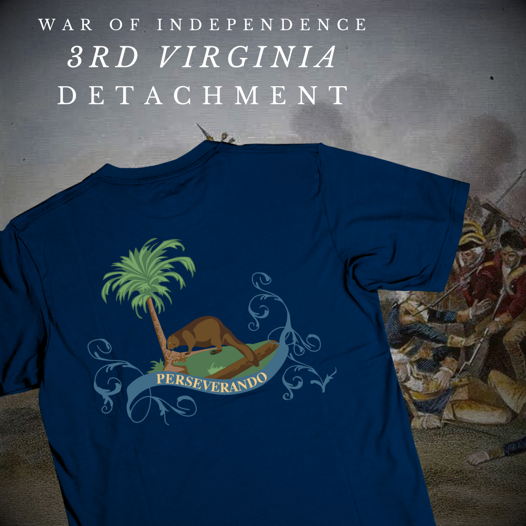 "3rd Virginia Detachment" Flag Shirt