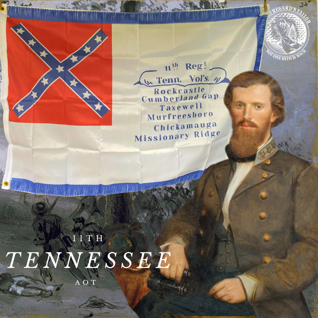 11th Tennessee Infantry 2nd National Flag