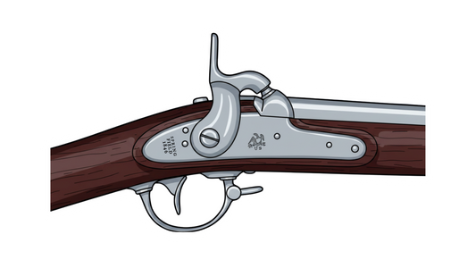 M1842 Springfield Musket Stickers/Magnet