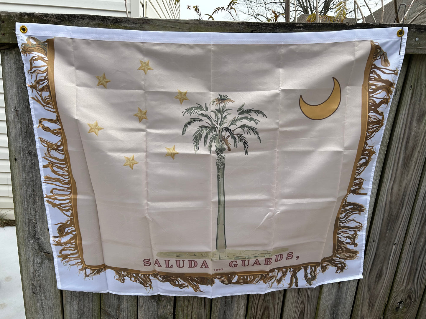 1st South Carolina Volunteers - Company O - Saluda Guards Flag