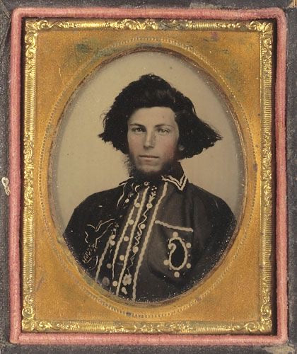 Missouri Bushwhacker Shirt - Elaborate Trim 1861-1865