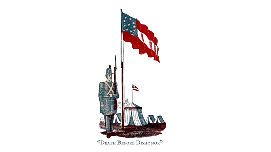 Confederate "Death Before Dishonor" Stickers