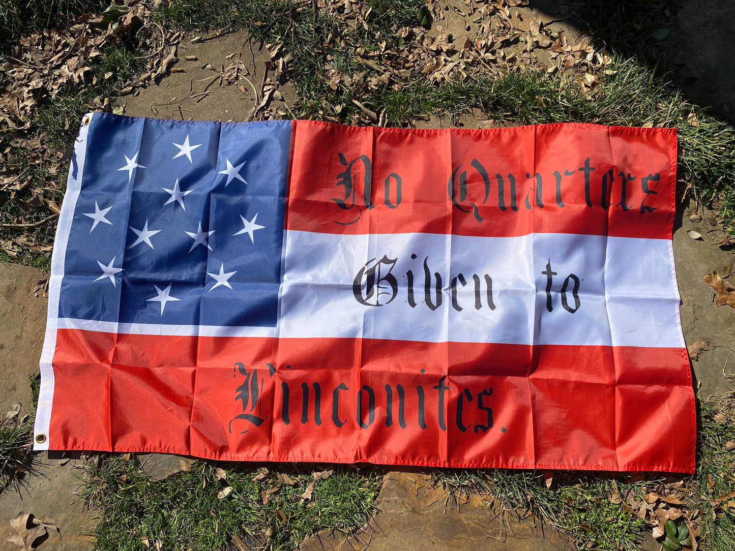 "No Quarters Given to Liconites" Flag