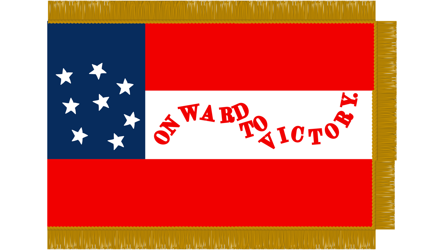 22nd North Carolina Infantry - Randolph Hornets Flag Stickers/Magnet