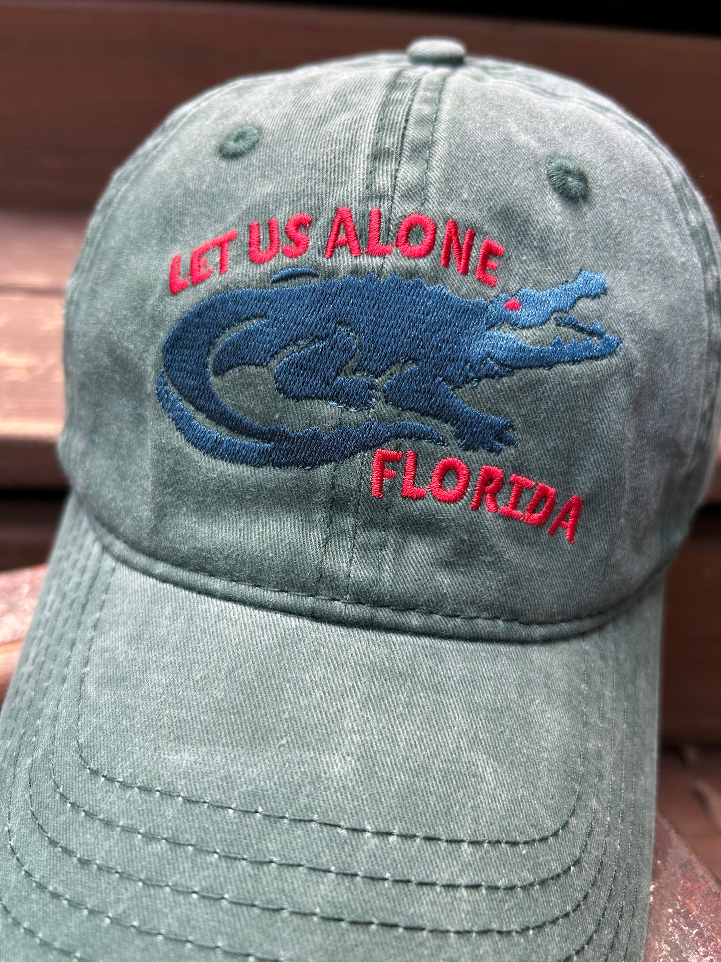 "Let us alone" Florida Cap