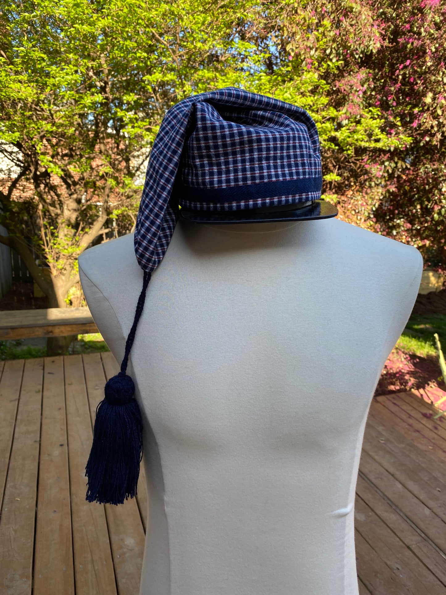 Corsican "Liberty" Caps - Plaid/Checked