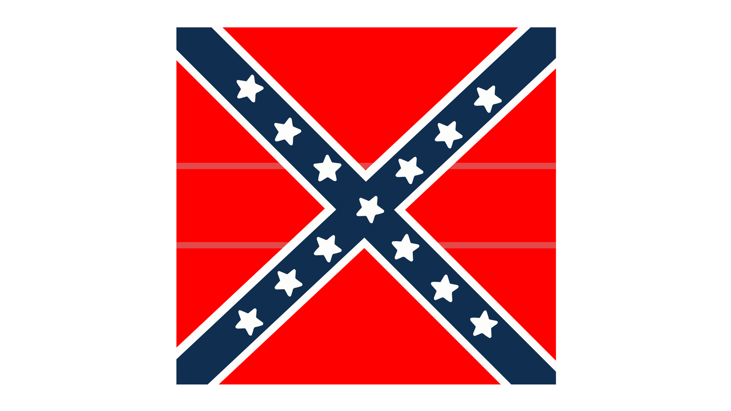 18th Georgia Infantry Flag Stickers/Magnet