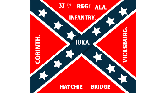 37th Alabama Infantry Flag