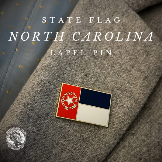 North Carolina Flag Lapel Pin