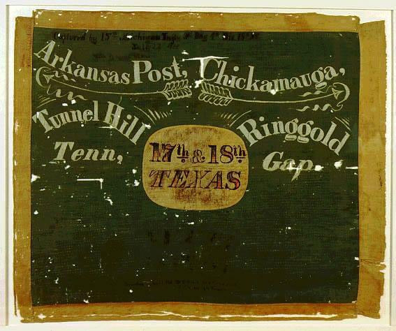 17th & 18th Texas Dismounted Cavalry Morale Patch