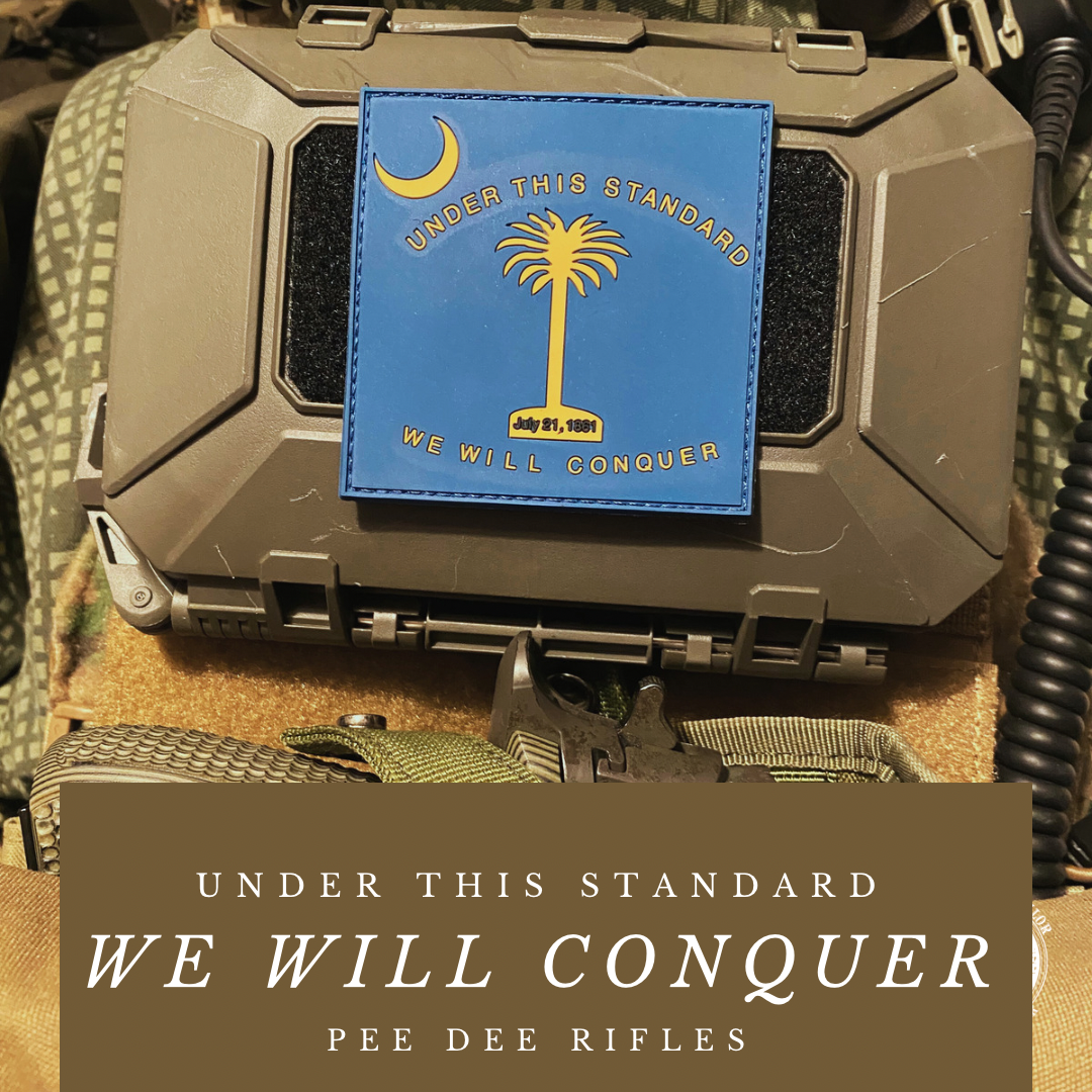 Under This Standard We Will Conquer PVC Morale Patch