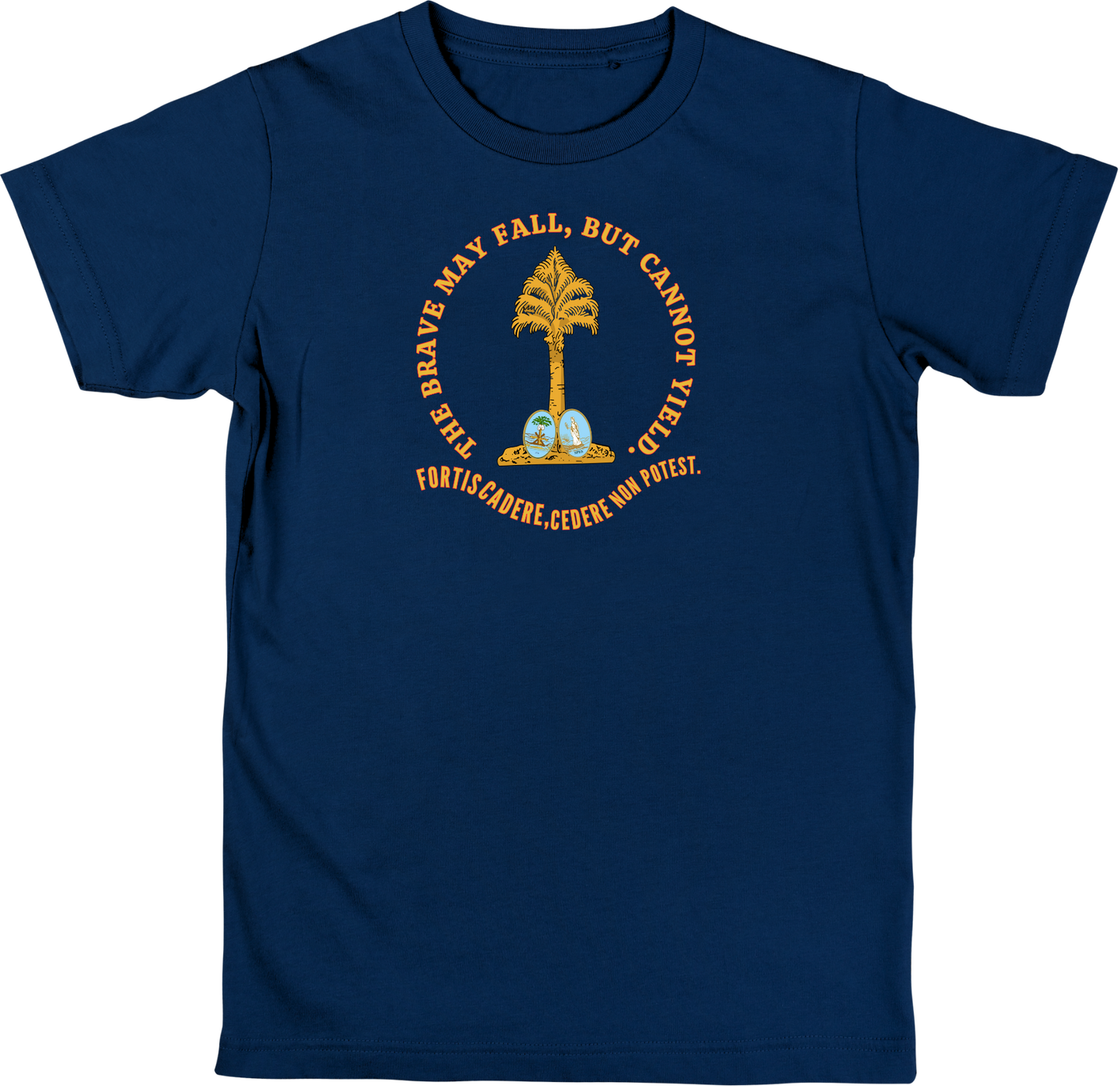 "The brave may fall, but cannot yield" 2nd South Carolina Rifles Shirt