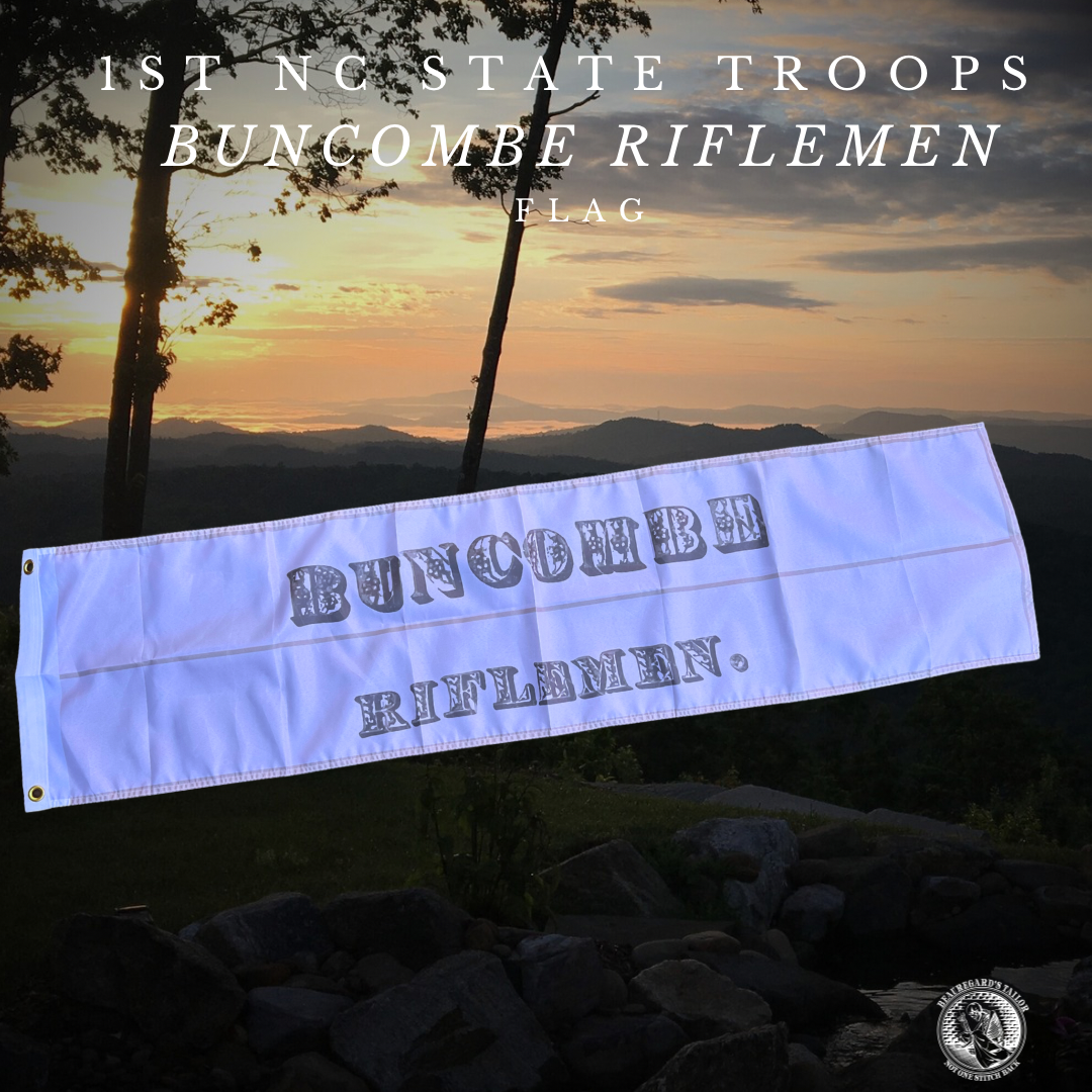 "Buncombe Riflemen" Company E - 1st North Carolina Flag