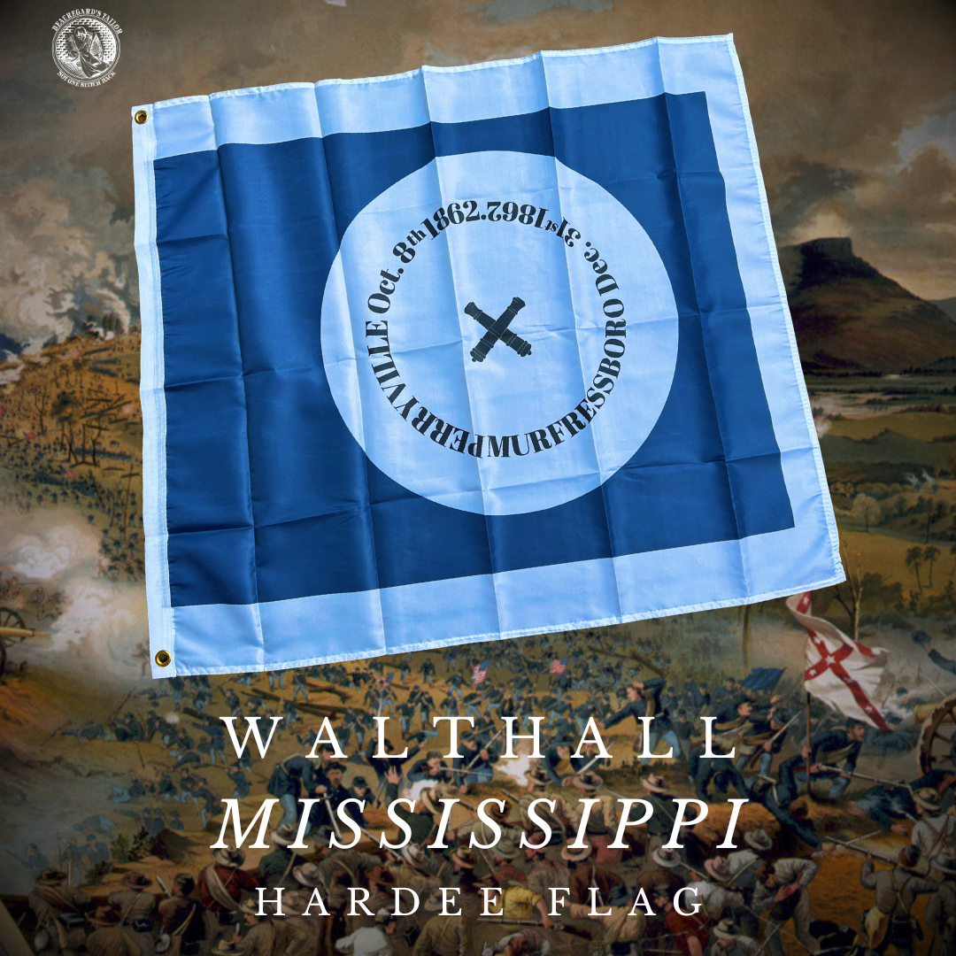 Walthall's Mississippi Brigade Hardee Flag (Possibly 24th Mississippi) Flag