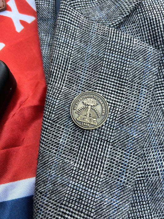 "No Submission to the North" Lapel Pin