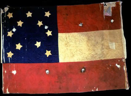 "Cherokee Dragoons" Phillip's Legion Cavalry Battalion - Company C Flag Close-Out