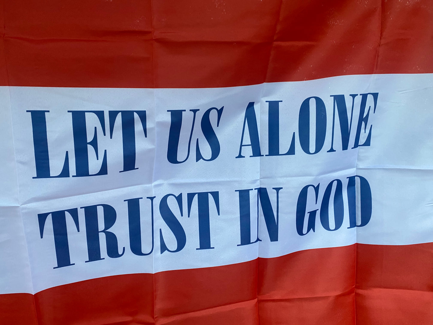 6th Louisiana Infantry "Let Us Alone" House Flag