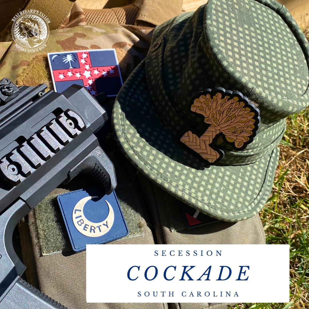 South Carolina Secession Cockade PVC Patch