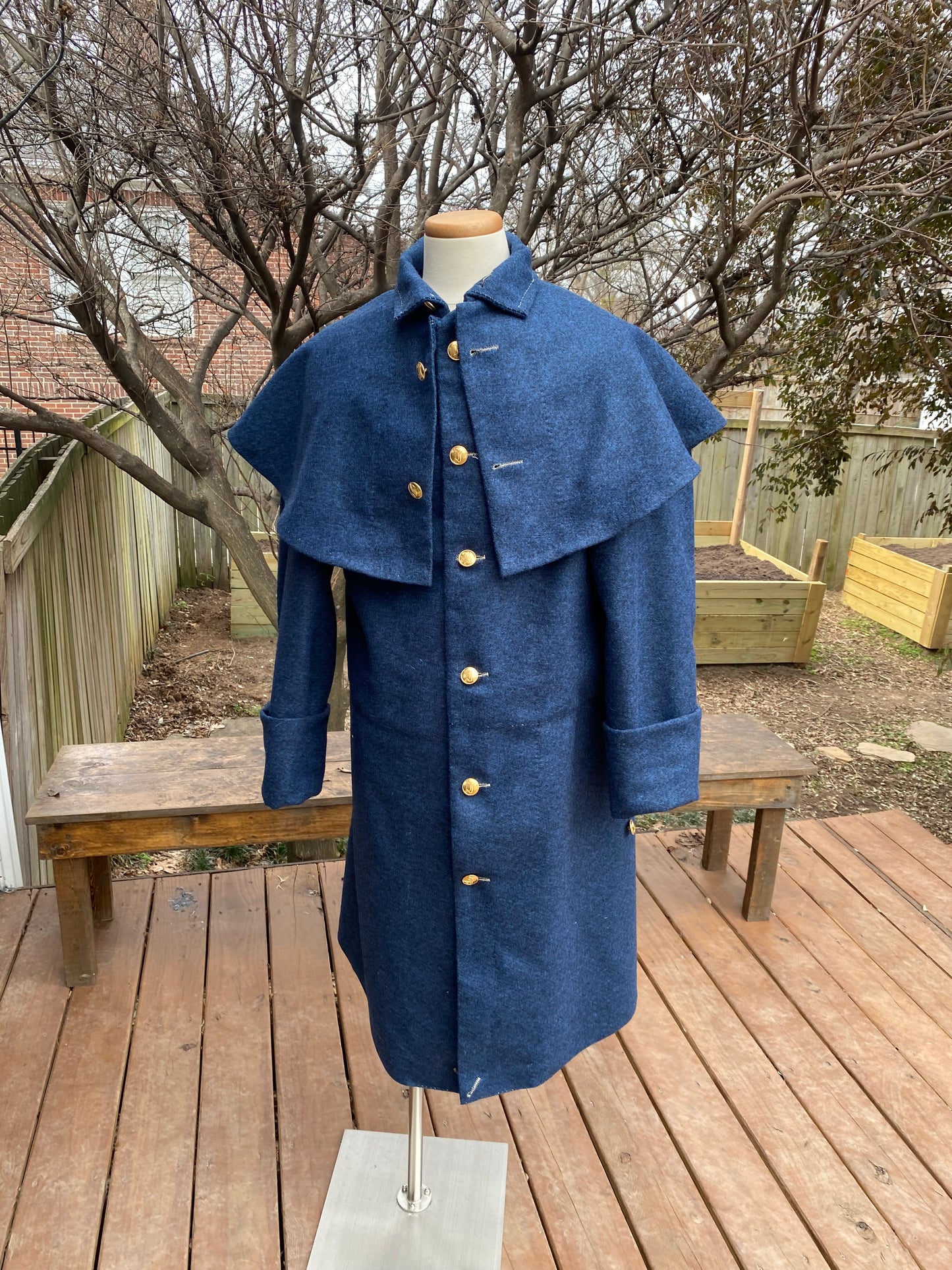 Import English Army Overcoat - S. Isaac, Campbell