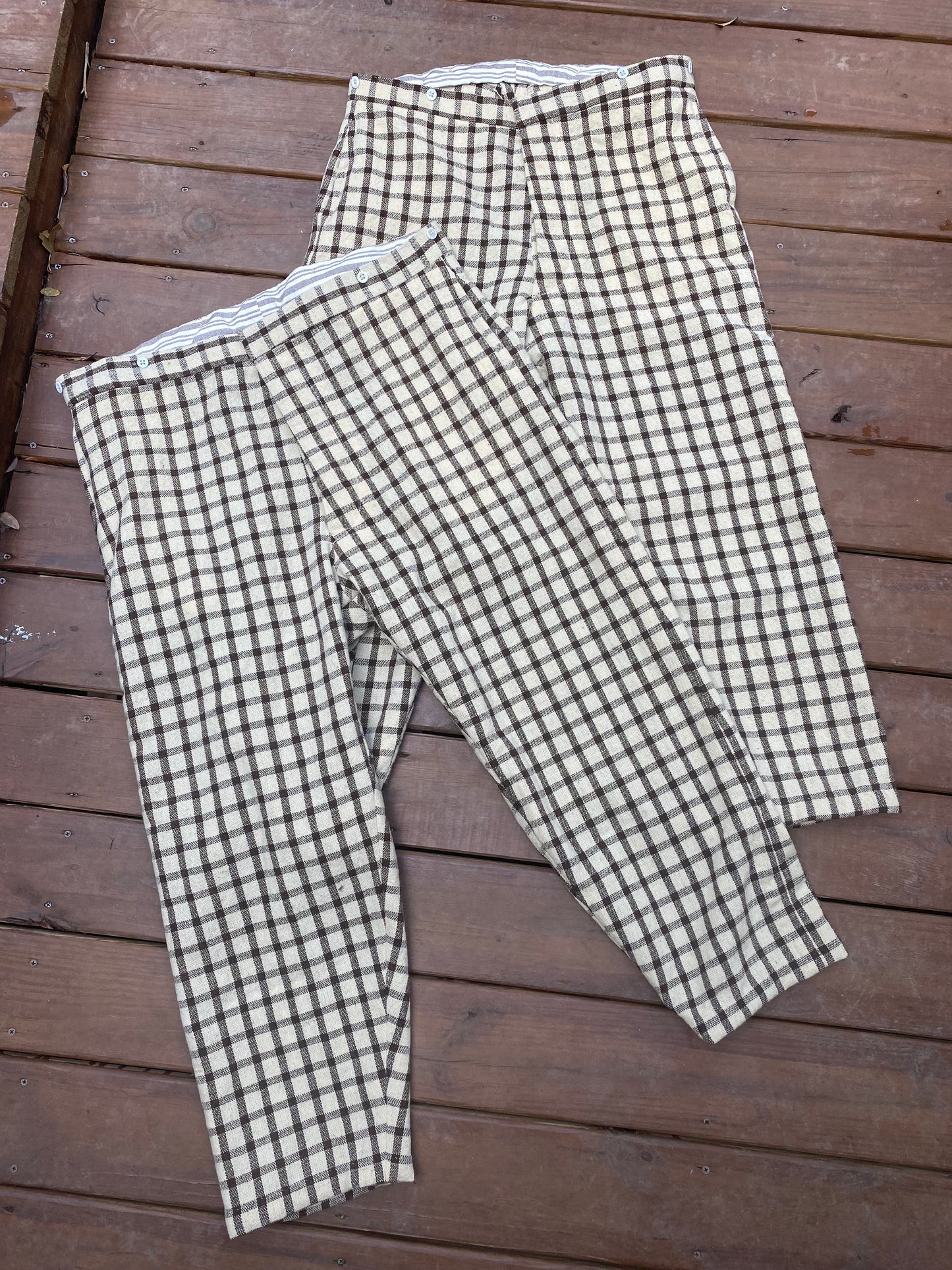 Price's Missouri Raid Window-Pane Trousers