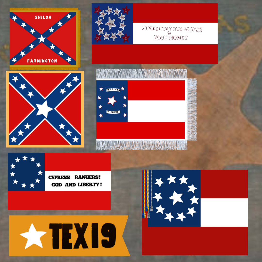 Texas Flag Sticker Set