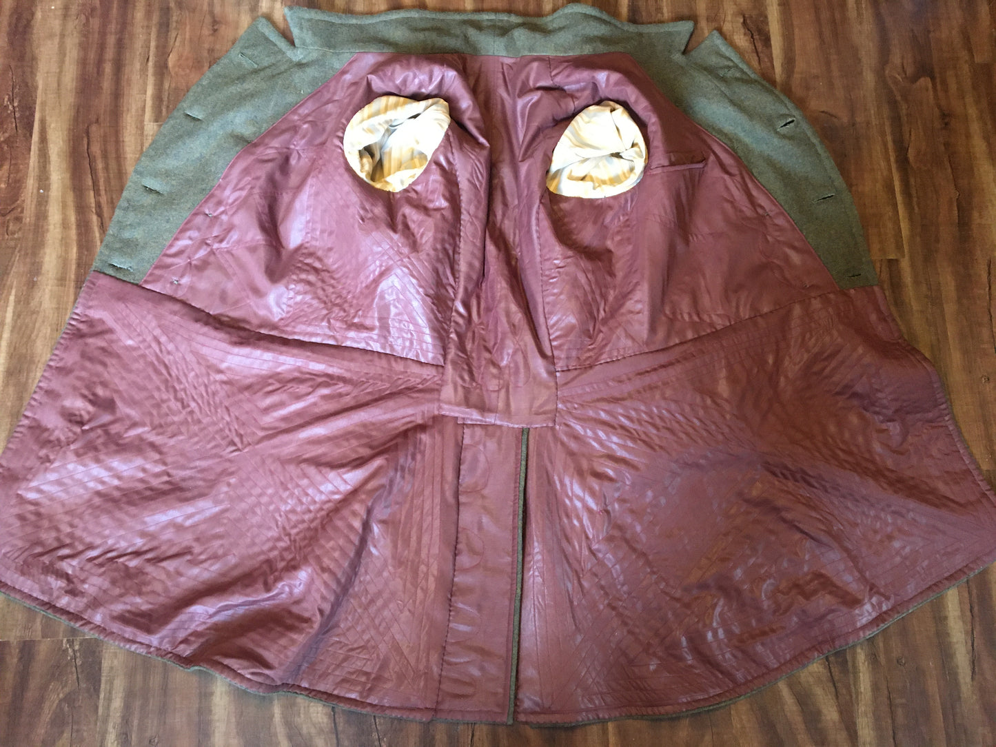 "Pressed into Service" Civilian Modified Confederate Overfrock Coat 1861-1865