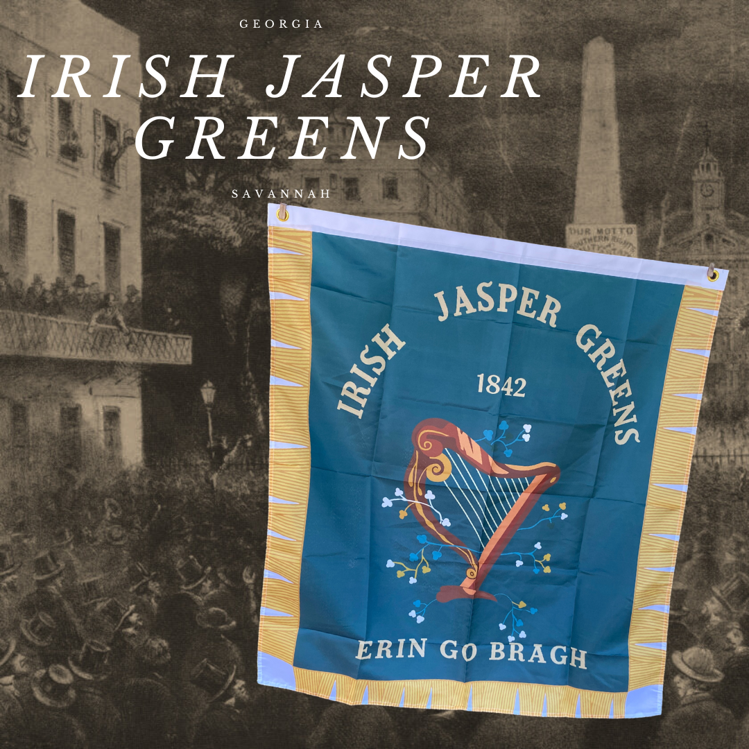 Irish Jasper Greens House Flag