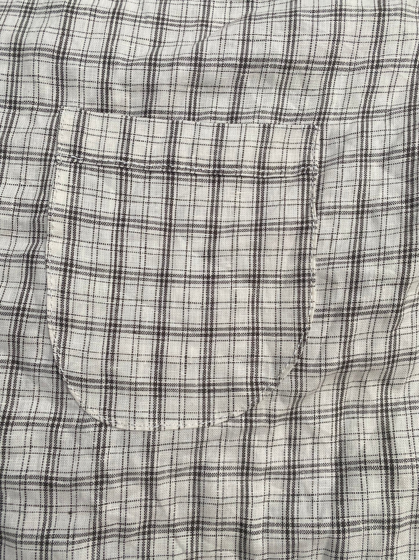"Sent from Home" Shirt - Plaid