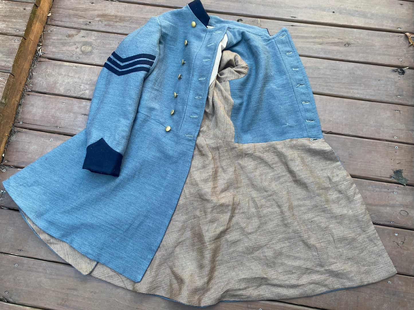 Double-Breasted Enlisted Frock Coat
