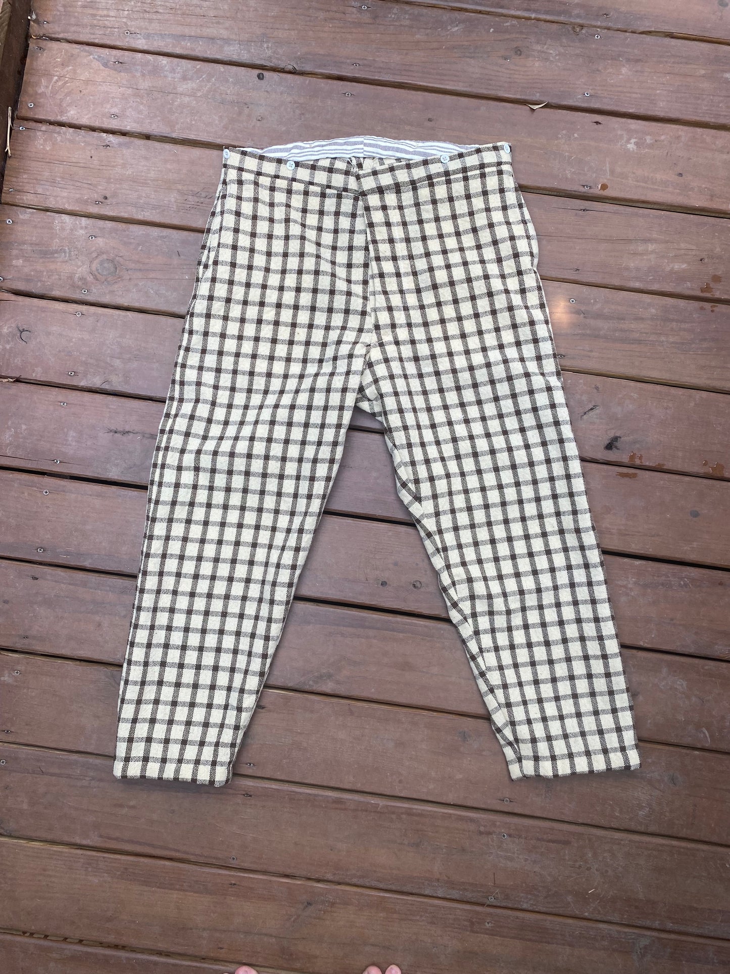 Price's Missouri Raid Window-Pane Trousers