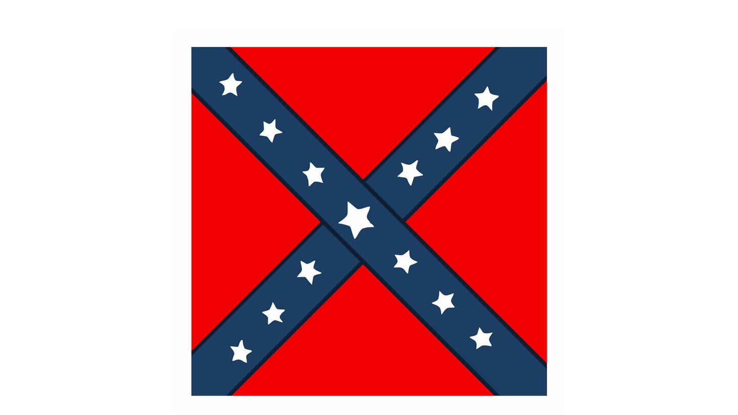 Vicksburg Battle Flag Stickers